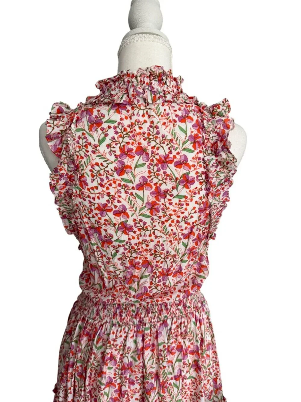 POUPETTE ST. BARTH floral Drop Waist Dress Size XS